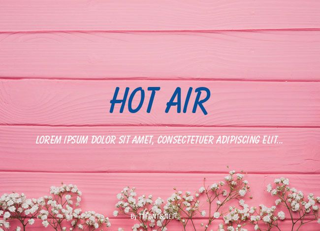 Hot Air example